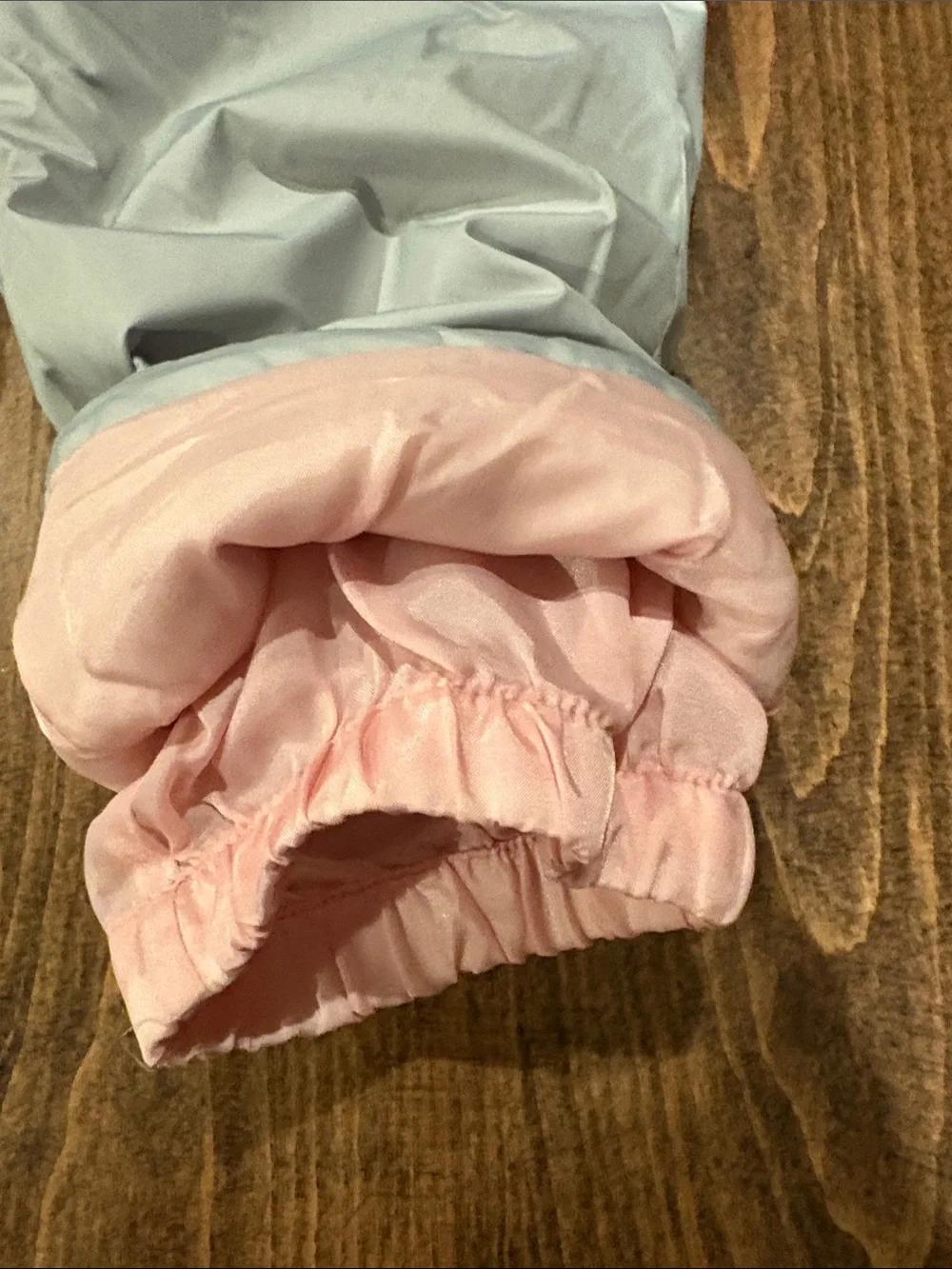 Old Navy Light Gray and Pink Kids Snow Bib